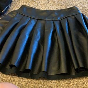 Used pleather skirt